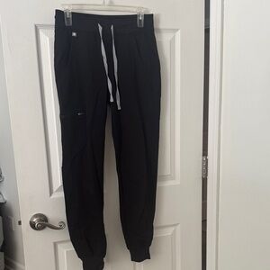 Figs Black Joggers
